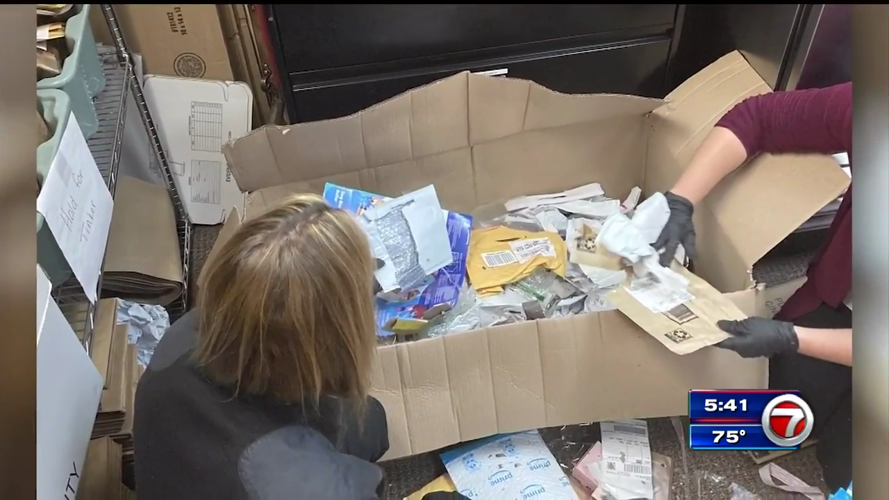 Stolen Amazon packages dumped, recovered in Oklahoma County WSVN 7News Miami News, Weather