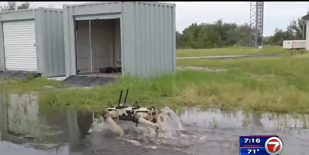 Department of Homeland Security tests robot dogs to patrol southern