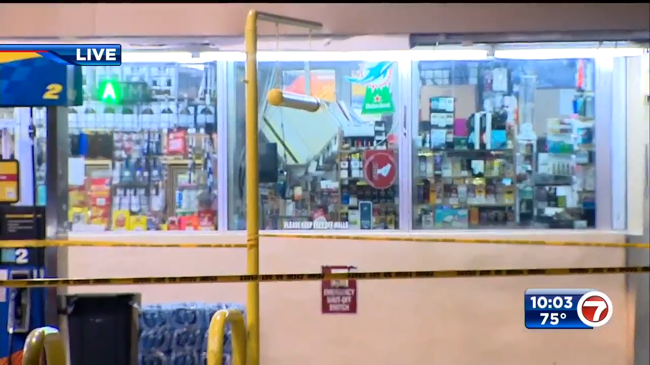 Police: gas station clerk shoots attempted robbery suspect in Miramar ...