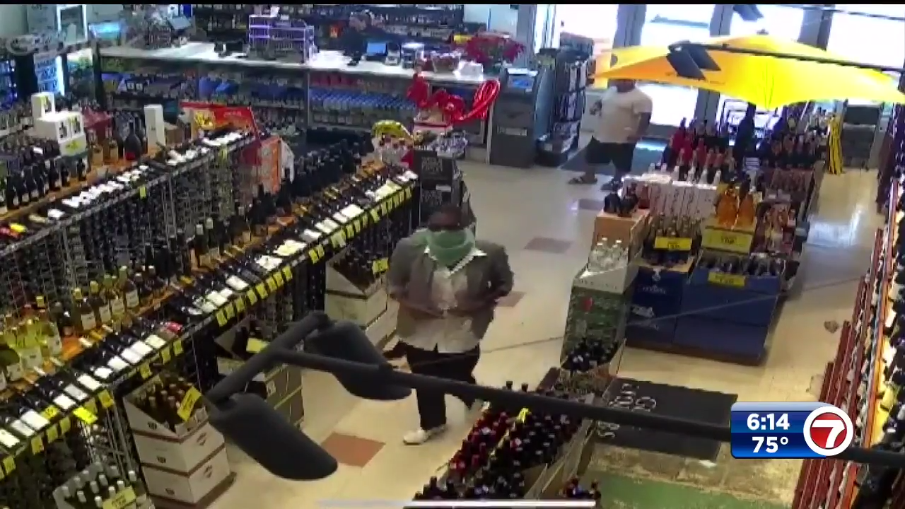 Miami Beach liquor store targeted by robber once again WSVN 7News