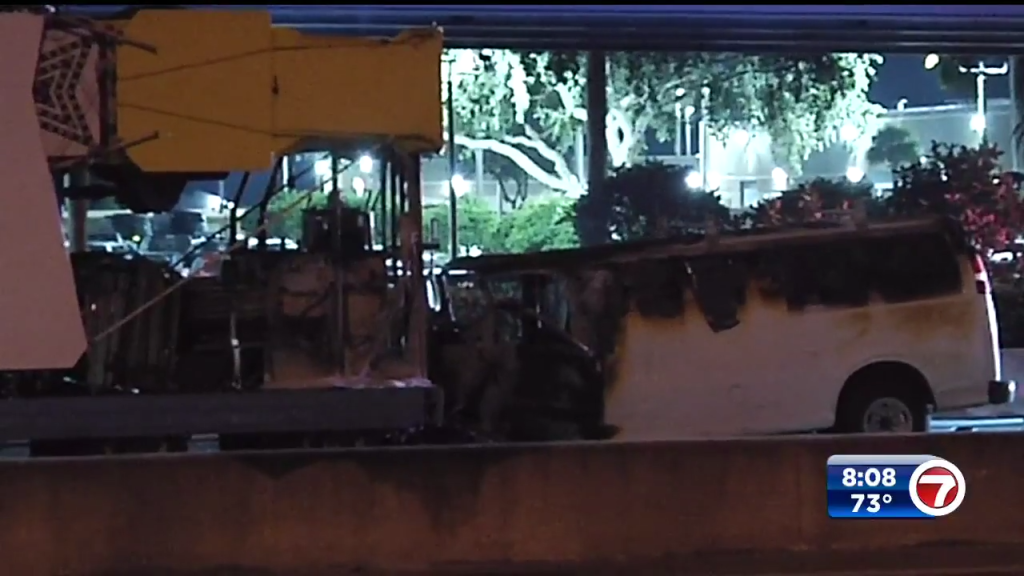 Driver killed in multi-vehicle crash on I-595 in Davie involving semi