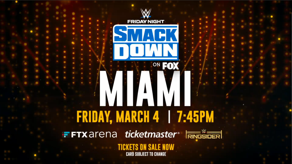 WWE Friday Night Smackdown Contest – WSVN 7News | Miami News, Weather, Sports