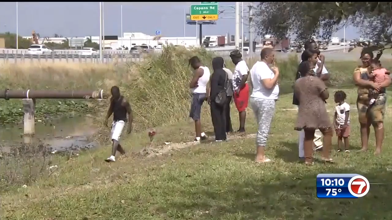 Shooting victim dead, baby rescued after car lands in Pompano Beach ...
