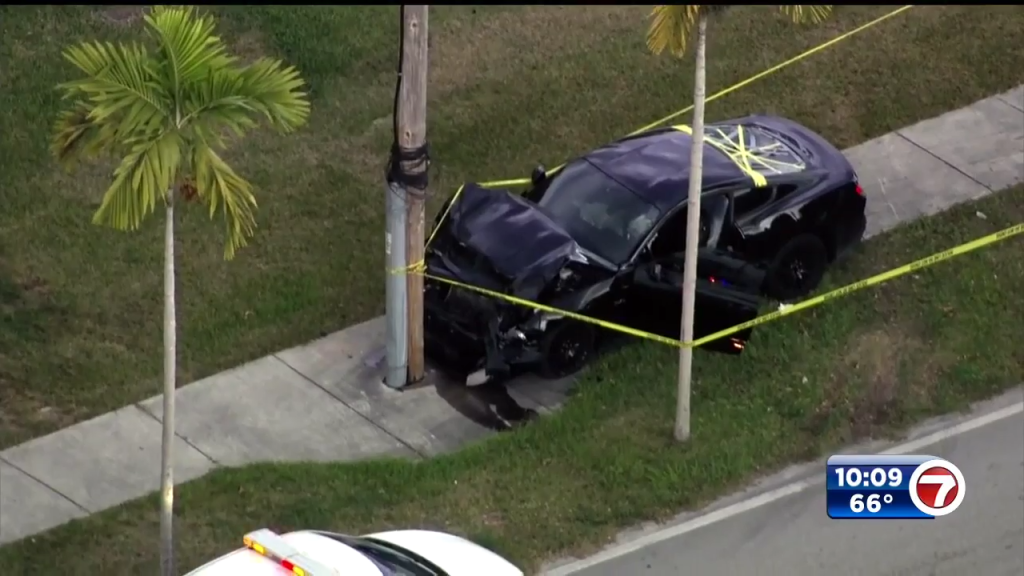 Driver arrested after ramming patrol car, leading officer on chase in West Miami-Dade