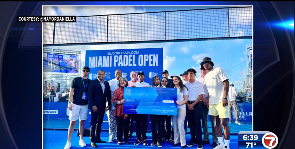 0,000 donated to Miami-Dade’s Peace and Prosperity plan