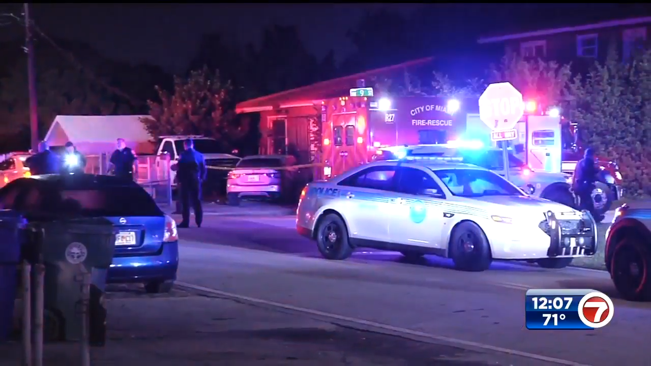 Man dead following shooting in Miami WSVN 7News Miami News Weather
