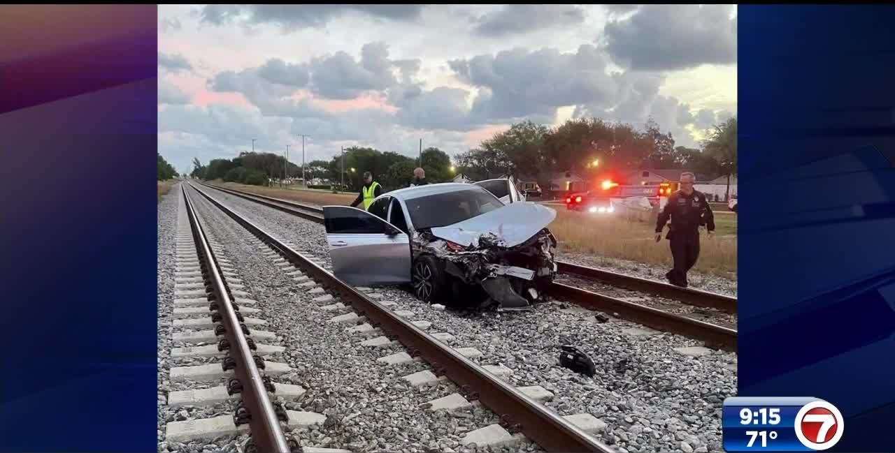 Woman, baby escape vehicle before Brightline crash in Delray Beach ...