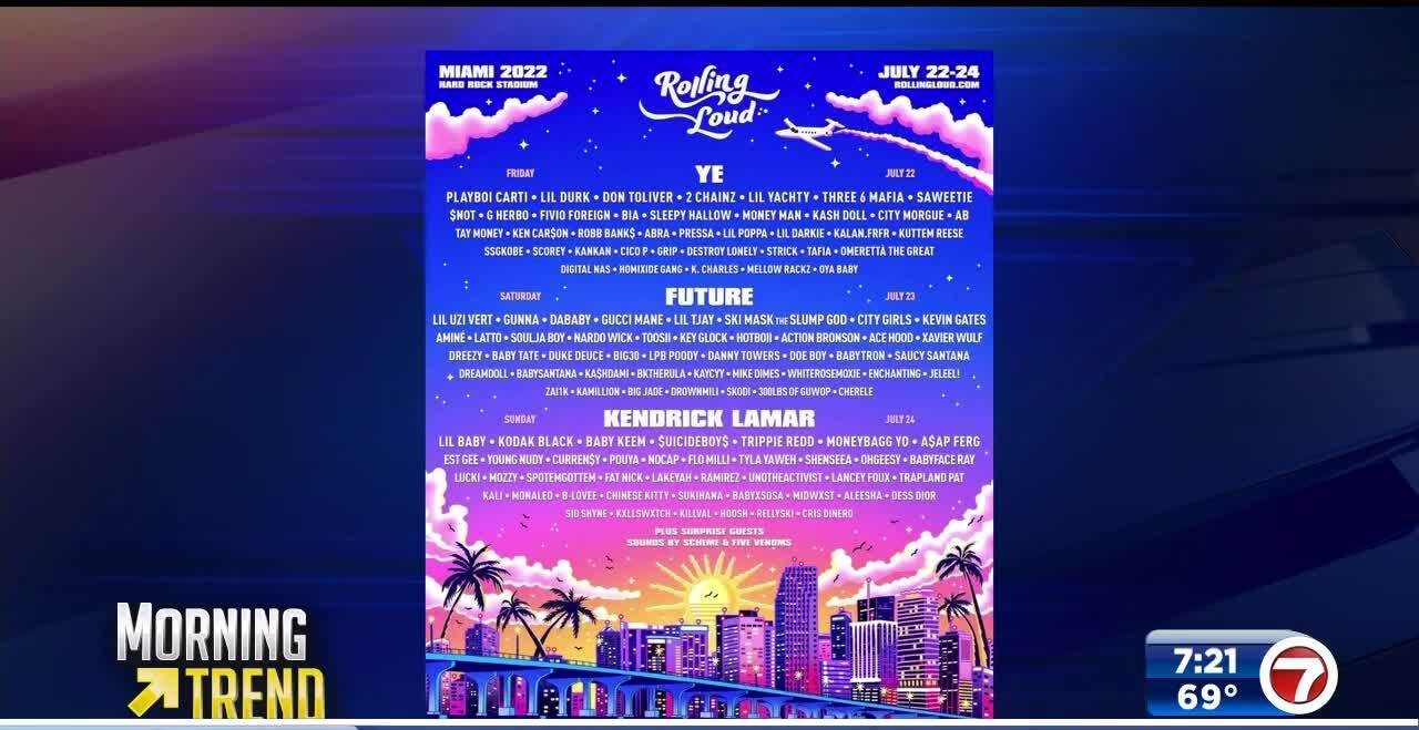 Rolling Loud 2025 Lineup Miami Waly Amalita
