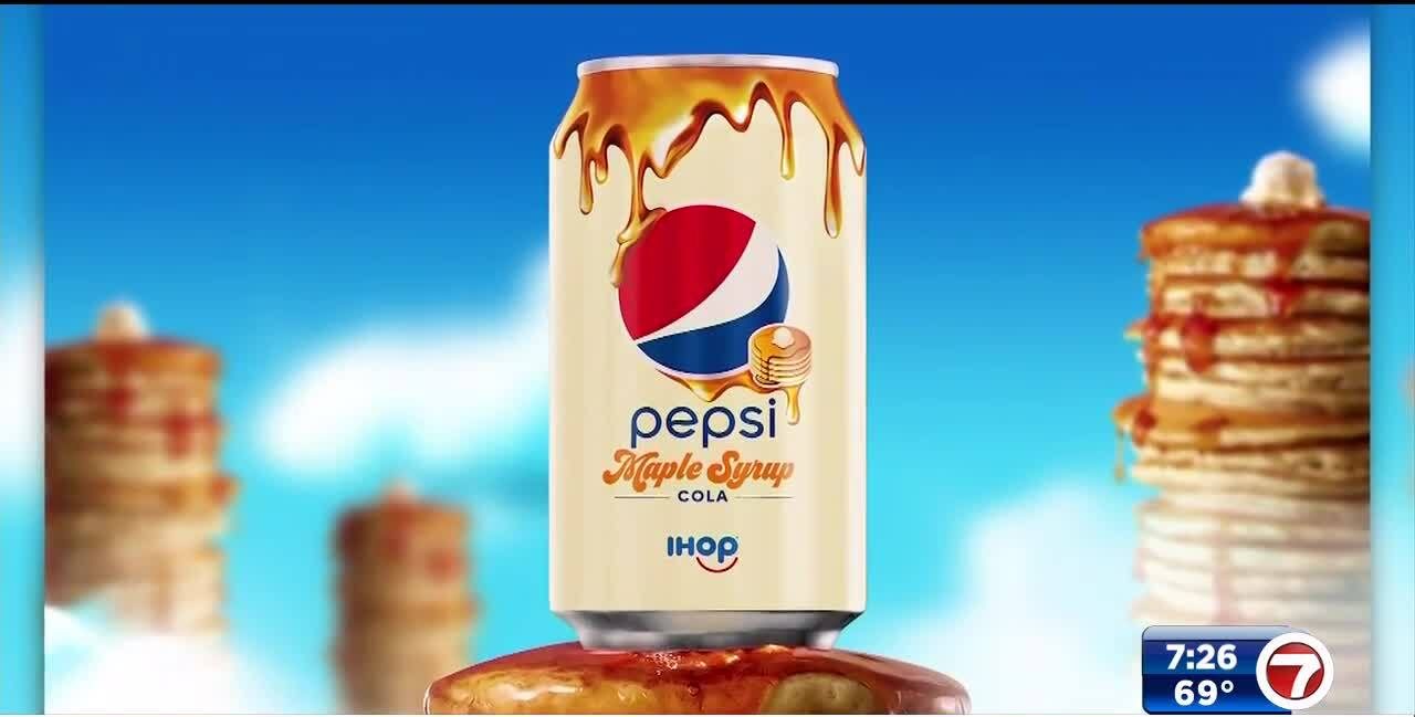 Pepsi, IHOP create new drink — Pepsi Maple Syrup Cola WSVN 7News Miami News, Weather, Sports