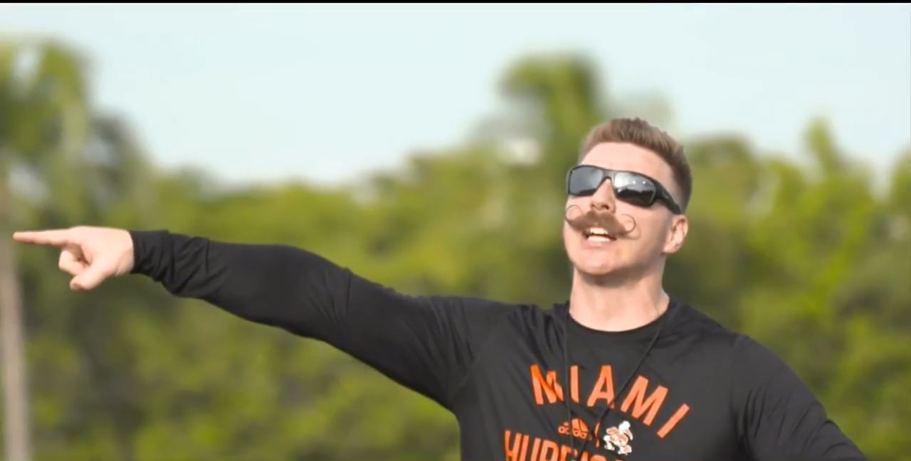 Hurricanes welcome new strength conditioning coach and he has an interesting mustache – WSVN 7News | Miami News, Weather, Sports | Fort Lauderdale Hurricanes welcome new strength conditioning coach and he has an interesting mustache – WSVN 7News | Miami News, Weather, Sports | Fort Lauderdale