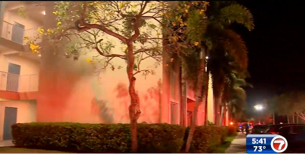 Firefighters put out residential fire in Davie WSVN 7News Miami