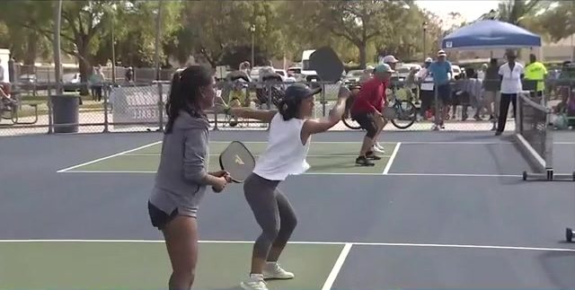 Pickleball pros swing into action at APP Plantation Open