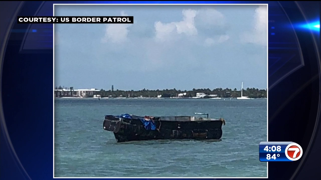 10 migrants in custody after making landfall near Islamorada WSVN