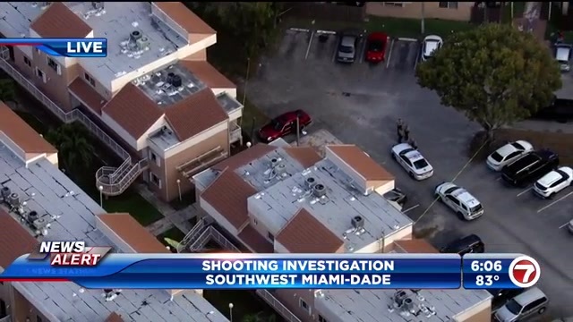 1 found shot dead at SW Miami-Dade townhouse complex – WSVN 7News | Miami News, Weather, Sports