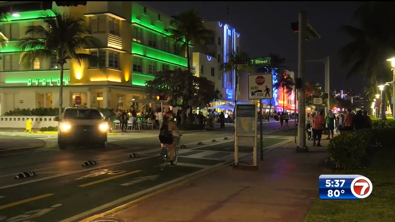 Miami Beach officials report no issues during curfew amid decrease in