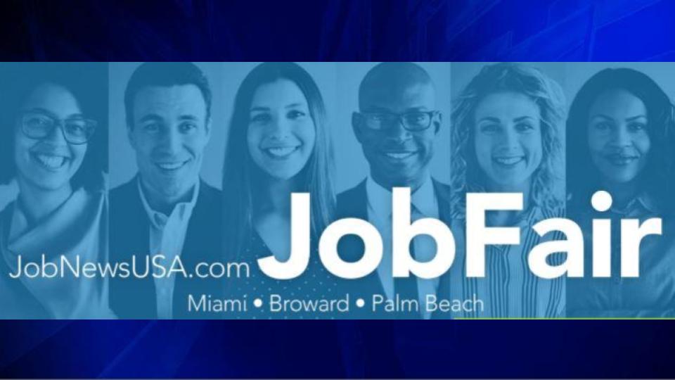 Job opportunities available at Last Mega South Florida Job Fair of 2022 in Sunrise WSVN 7News