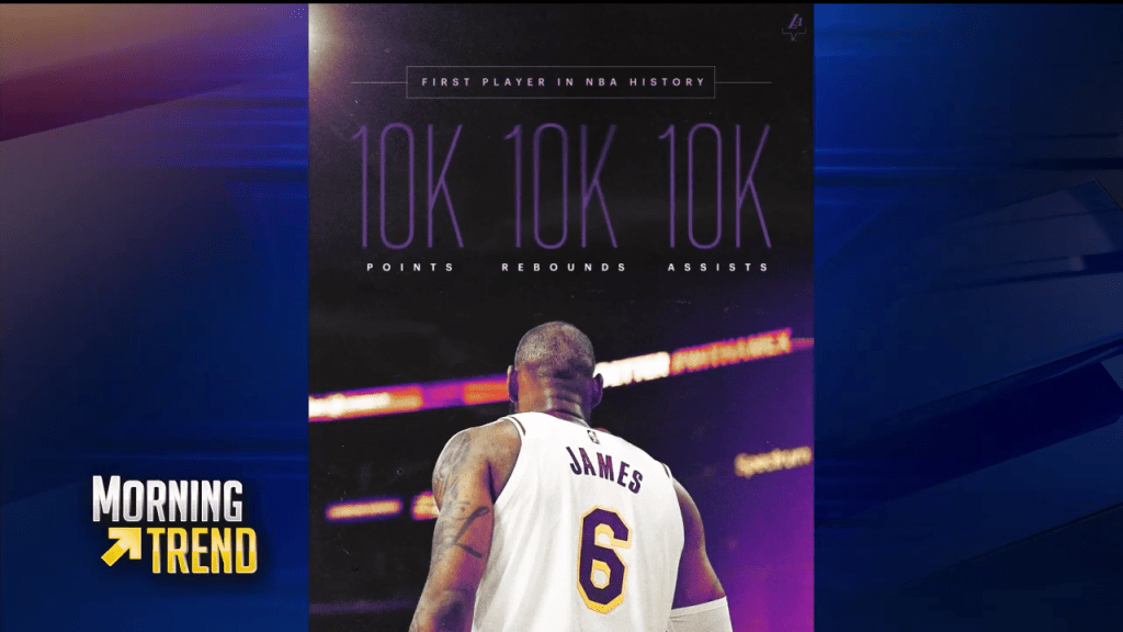 NBA-leading Suns rout Lakers; James reaches 10,000 assists