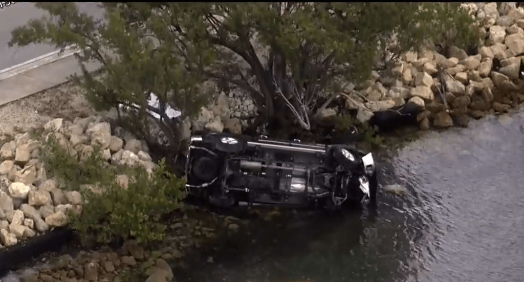 Driver dead after truck lands in bay in North Bay Village WSVN 7News