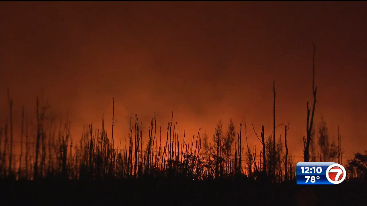 Fire officials: Brush fire spreading from Miami-Dade to Broward burning ...