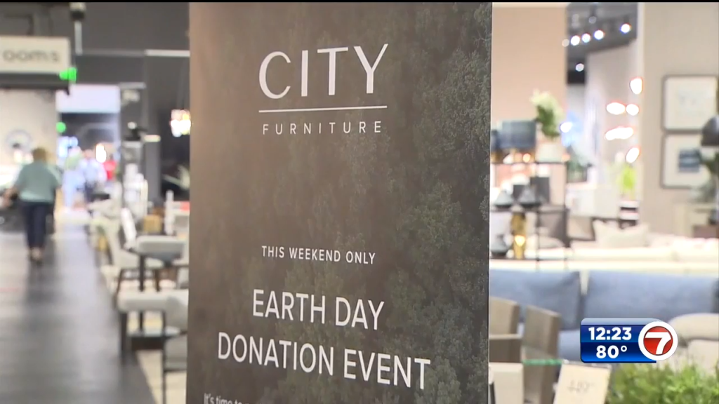 City Furniture honors Earth Day with new line of furniture, customer