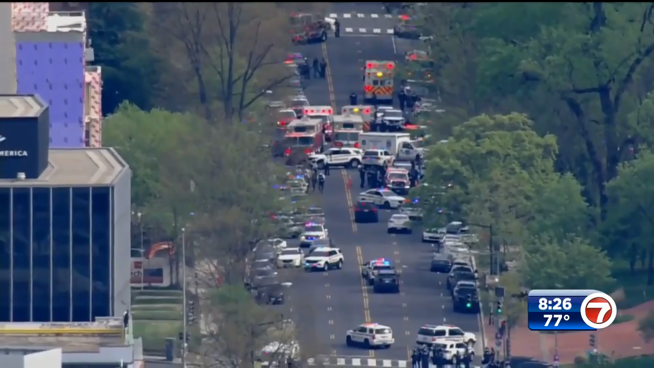 Suspect found dead after shooting 4, causing panic in DC WSVN 7News