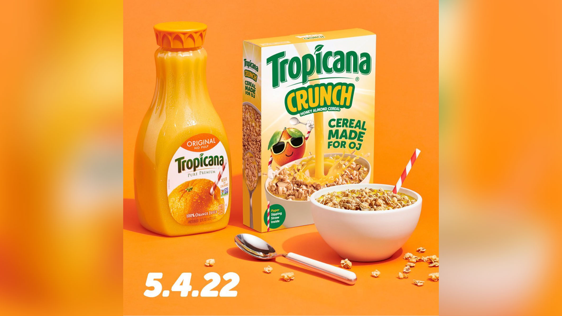 Tropicana wants you to pour orange juice on cereal WSVN 7News Miami