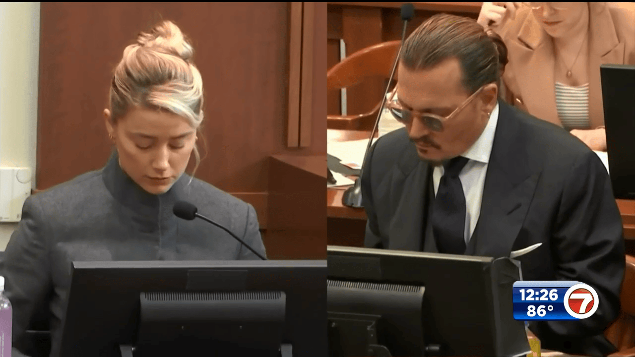 Jury reaches verdict in Johnny Depp, Amber Heard libel trial - WSVN ...