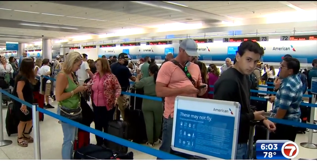 Dozens of flights canceled in South Florida, across the country due to