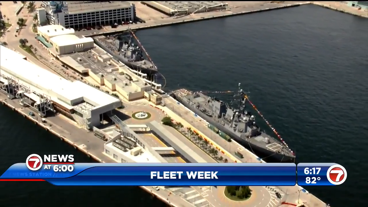 Fleet Week is back in Port Everglades WSVN 7News Miami News