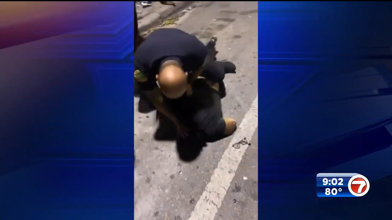 Video shows officers hitting 2 men during Wynwood takedown; police say
