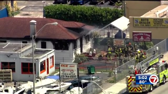 Psychic business in Miami catches fire; no injuries – WSVN 7News | Miami News, Weather, Sports