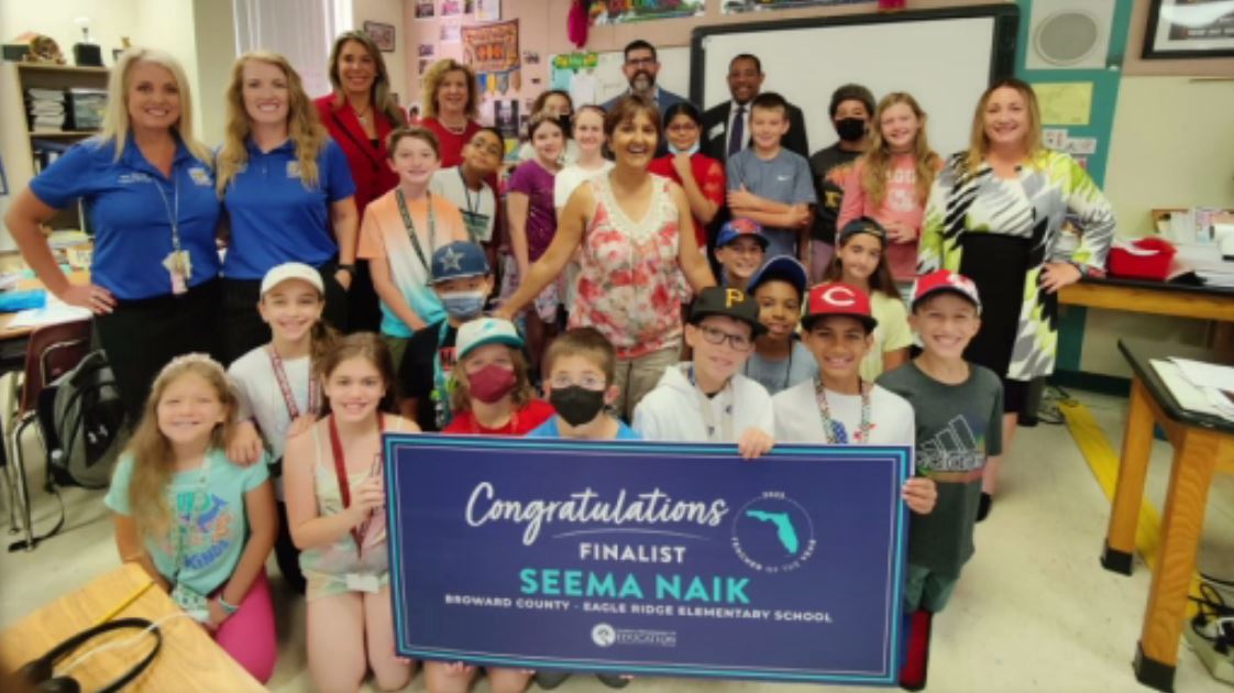 Coral Springs schoolteacher in contention for 2023 Florida Teacher of