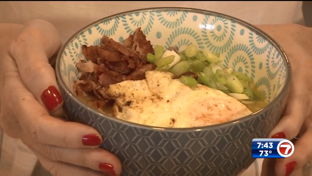Bacon and Egg Ramen/ Belkys – WSVN 7News | Miami News, Weather, Sports