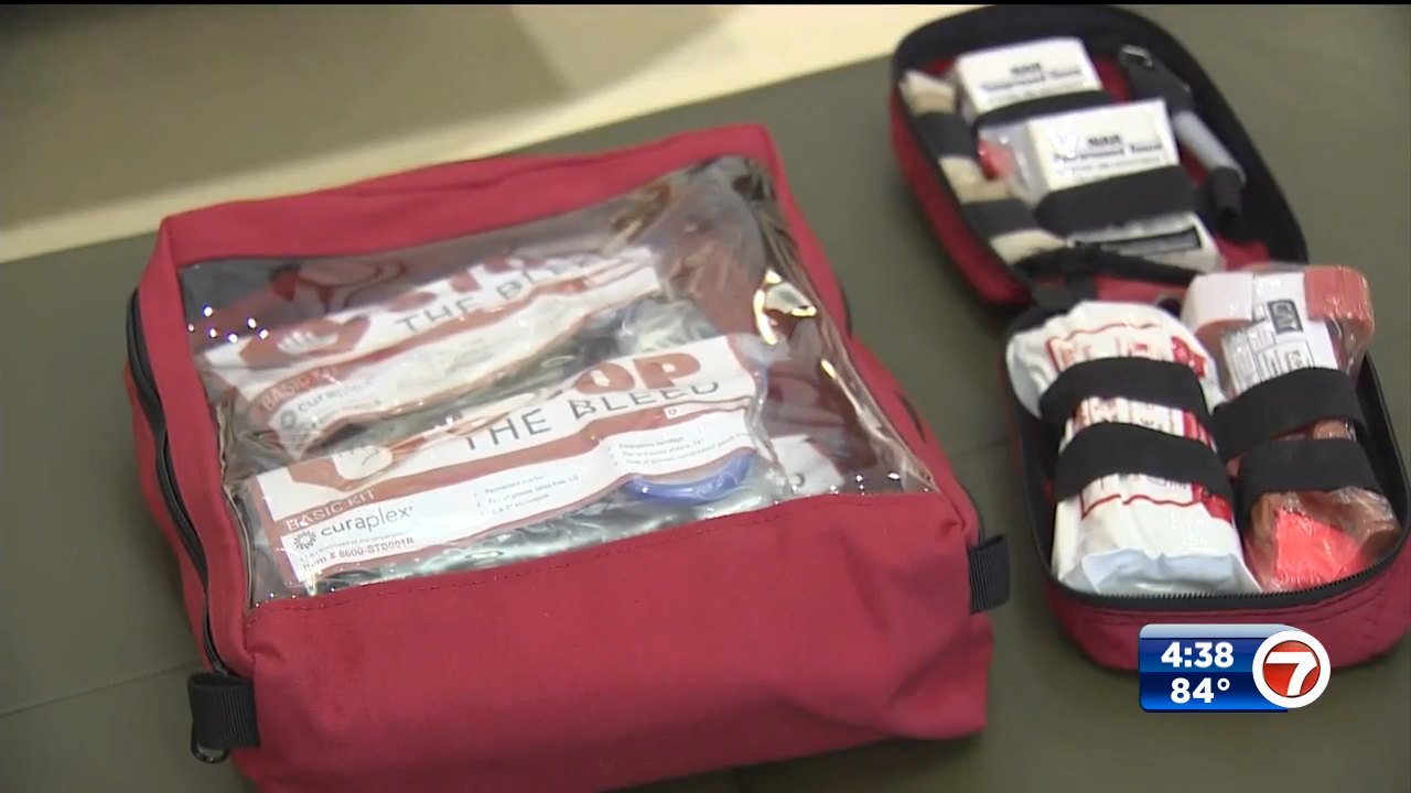 South Florida students donate kits to help make schools safe during