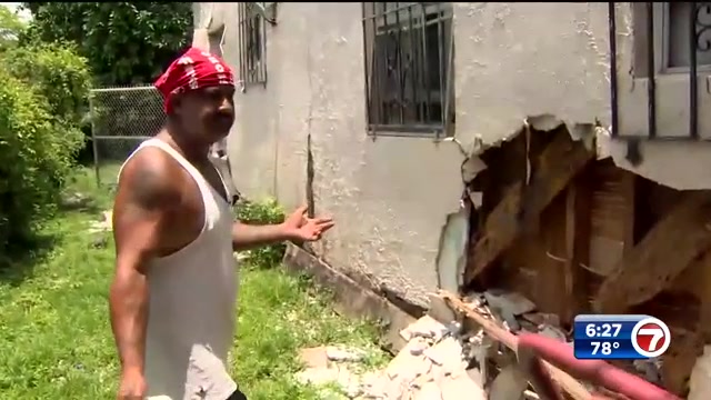 NW Miami-Dade homeowner says house is collapsing amid recent rains – WSVN 7News | Miami News, Weather, Sports