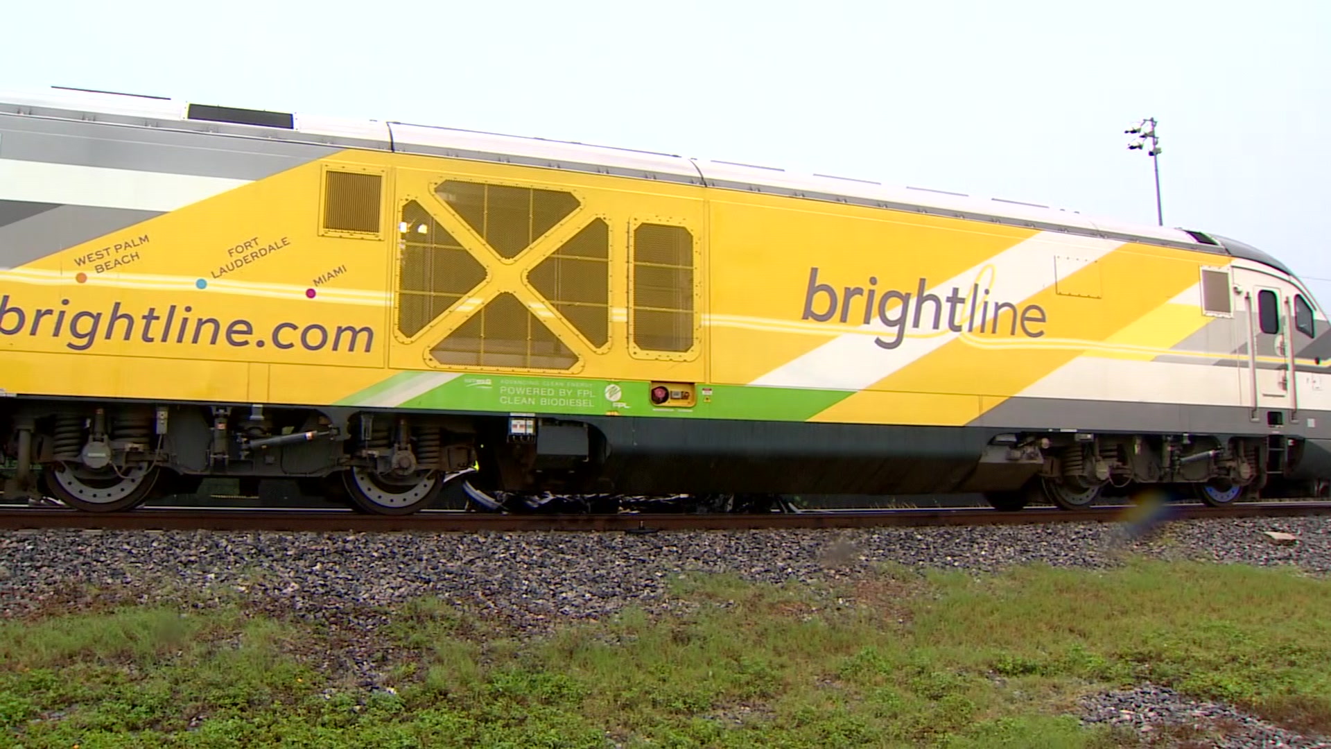 Pedestrian fatally struck by Brightline train in North Miami Beach