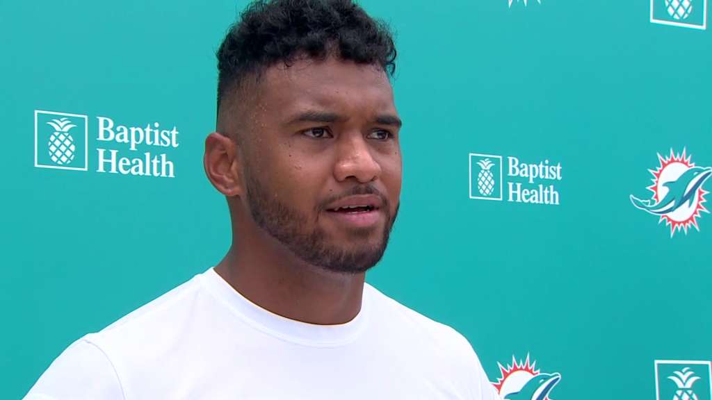Dolphins’ Tua returns to game following harm
