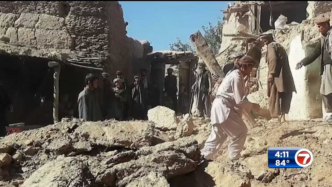 'We are left with nothing': Survivors of Afghanistan earthquake tell of trauma and heartbreak - WSVN 7News | Miami News, Weather, Sports - Vimarsana News