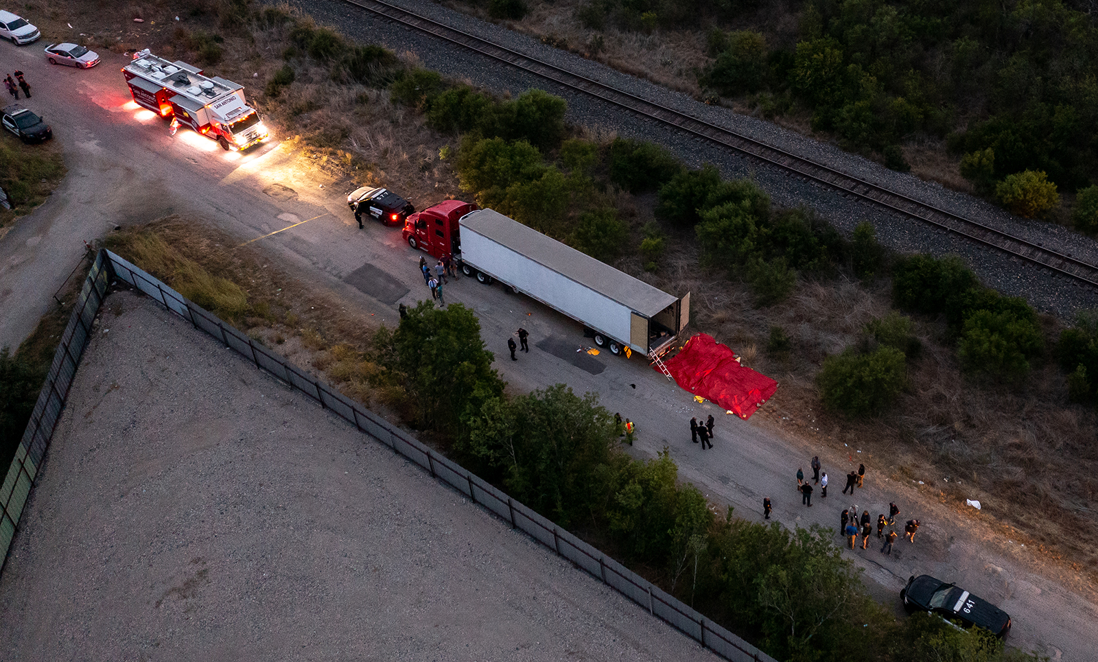 4 people have been charged in the Texas semitruck smuggling operation that left 53 migrants dead