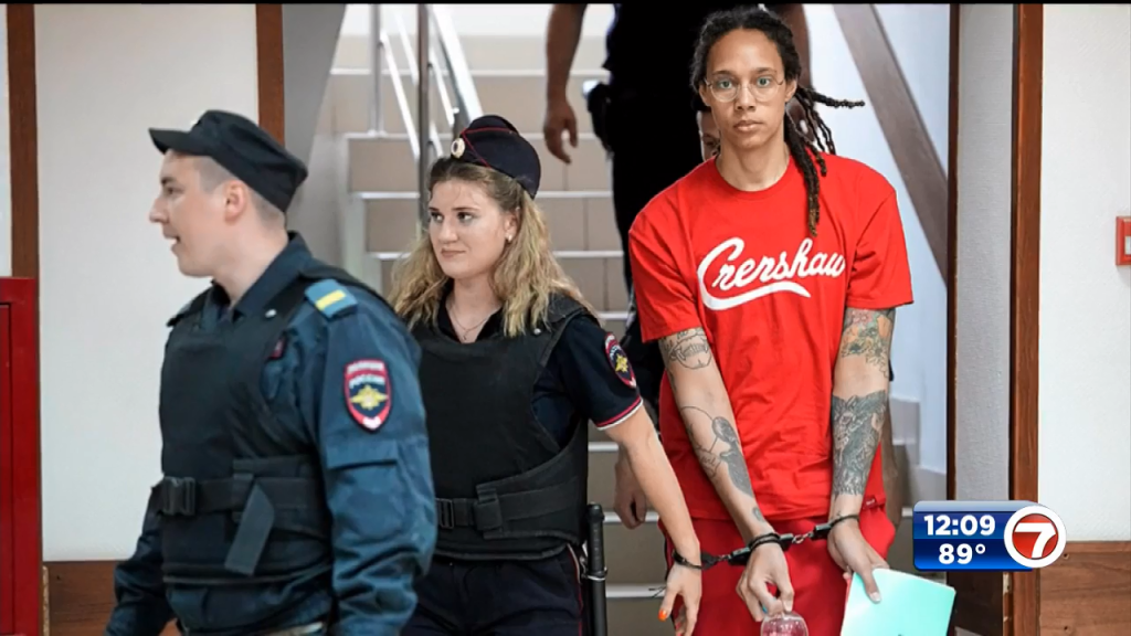 WNBA’s Griner pleads guilty at her drug trial in Russia