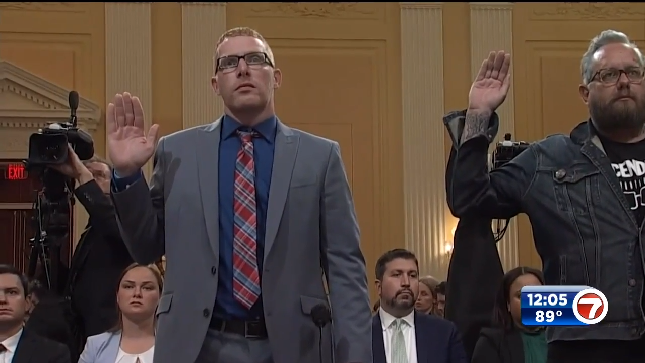 Jan. 6 rioter apologizes to officers after House testimony - WSVN 7News ...