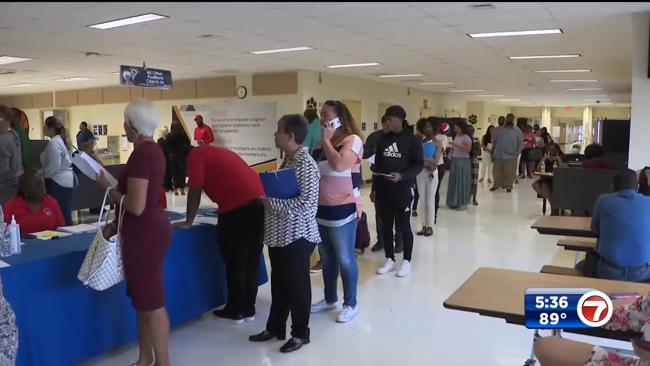 3,000 people attend Broward County Public Schools job fair in Davie