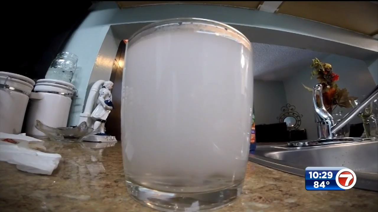 Tap Water Looks Milky WSVN 7News Miami News, Weather, Sports Fort Lauderdale