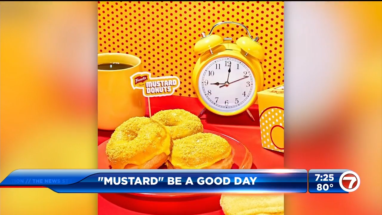 Celebrate National Mustard Day with a mustardflavored donut WSVN