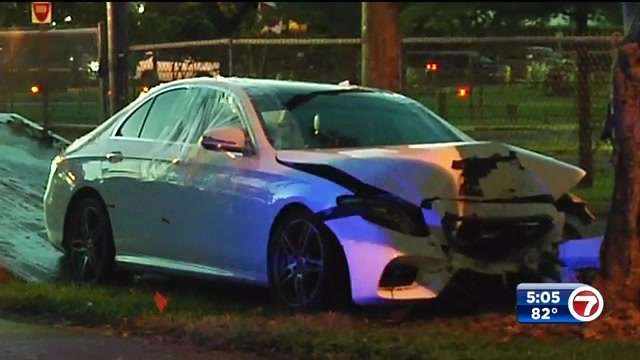 Woman shot in Pompano Beach killed after crashing into tree outside ...