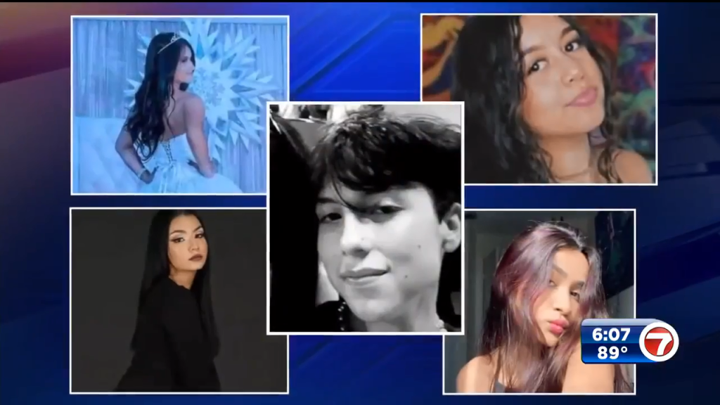 Gathering held for 5 young victims of 826 crash in Southwest Miami-Dade – WSVN 7News | Miami News, Weather, Sports
