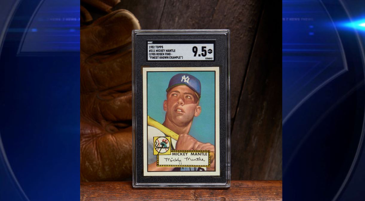 The most expensive baseball card in history just sold for 12.6 million
