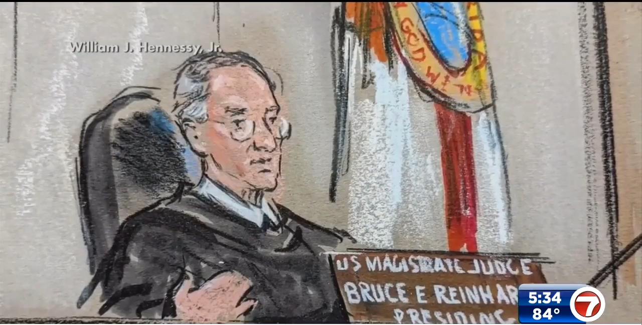 Art sketch of Bruce Reinhart – WSVN 7News | Miami News, Weather, Sports ...