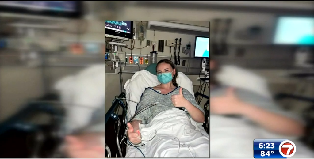 Florida student struck by lightning shares her shocking story WSVN