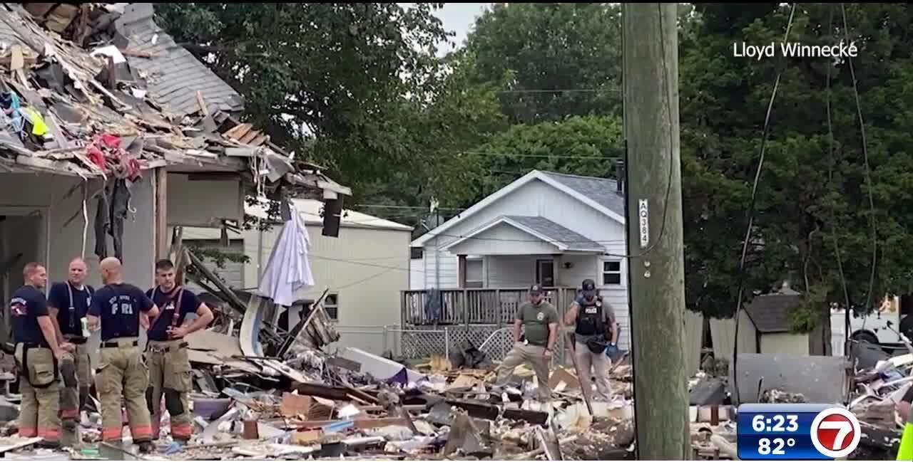 Cause of Indiana house explosion that killed 3 and damaged 39 homes